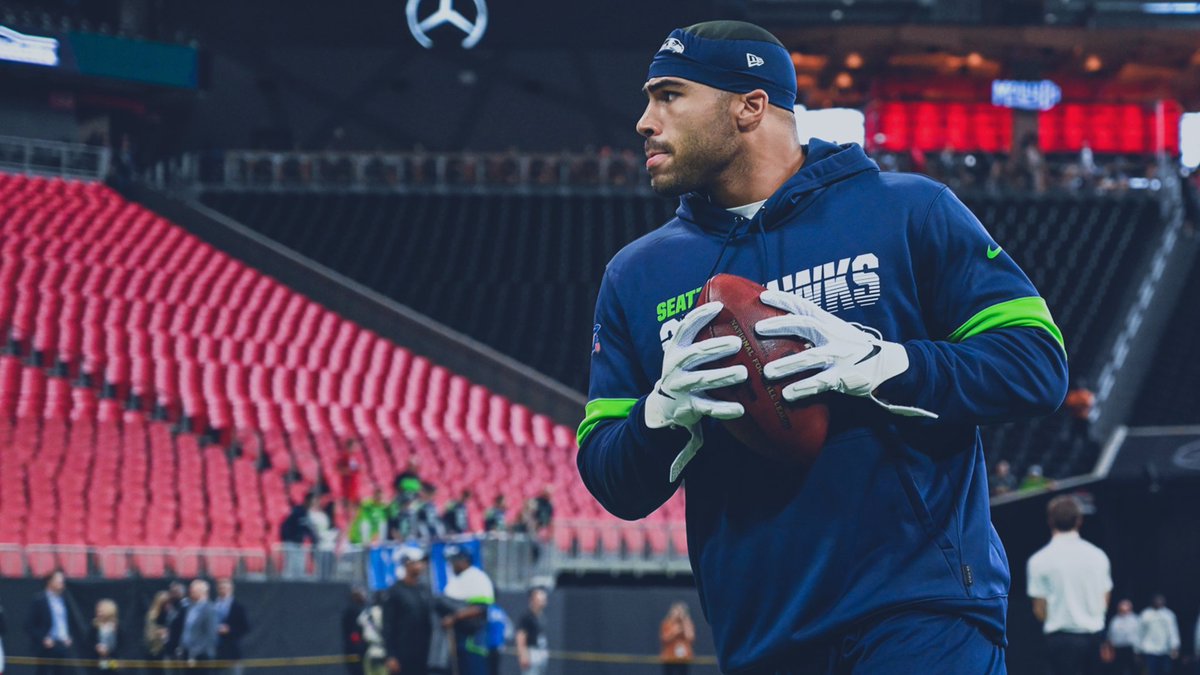 Seahawks's tweet photo. Georgia on our minds. 💭

#GoHawks x #SEAvsATL https://t.co/jMZxcYaGWF