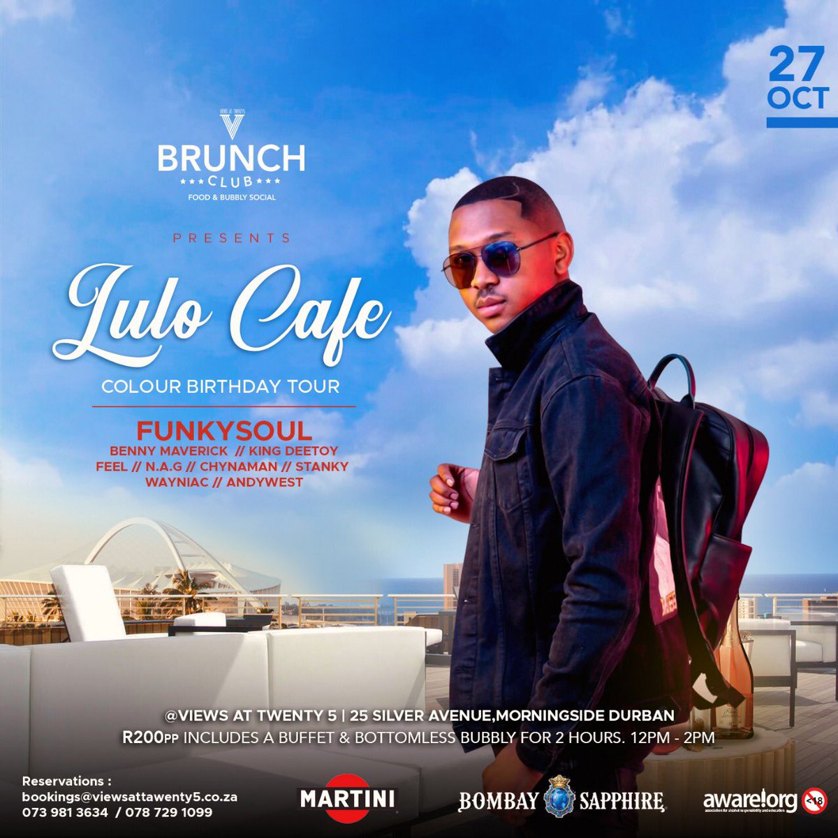 FunkySoulDJ's tweet photo. 18:00 set @ViewsatTwenty5 #KeepingItDeep waiting for mkhulu @LuloCafe https://t.co/DUsM7TpcBs