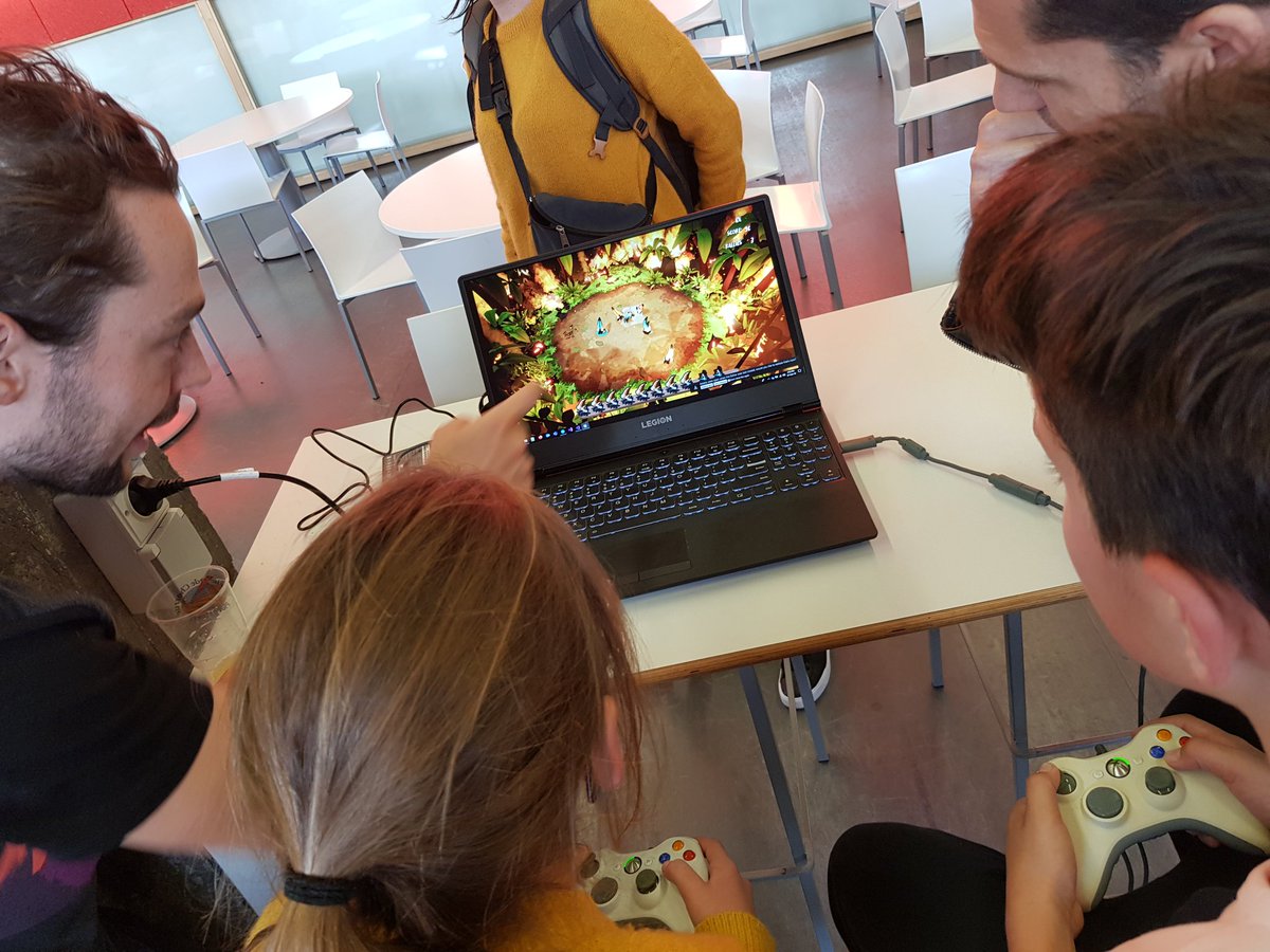 TheGoozah's tweet image. It&apos;s a wrap! Thanks peeps for the amazing jam! #warmstegamejam #dae #howest