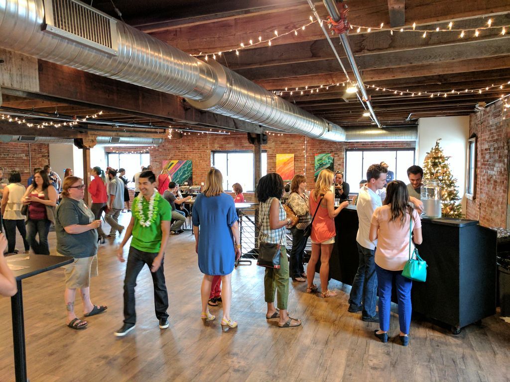 LiftedSpirits's tweet photo. It's early, we know, but the holidays are right around the corner. 
We've got the space if you have the people - book your holiday party with us at info@liftedspiritskc.com 🎉 https://t.co/TLCXhoF9PW