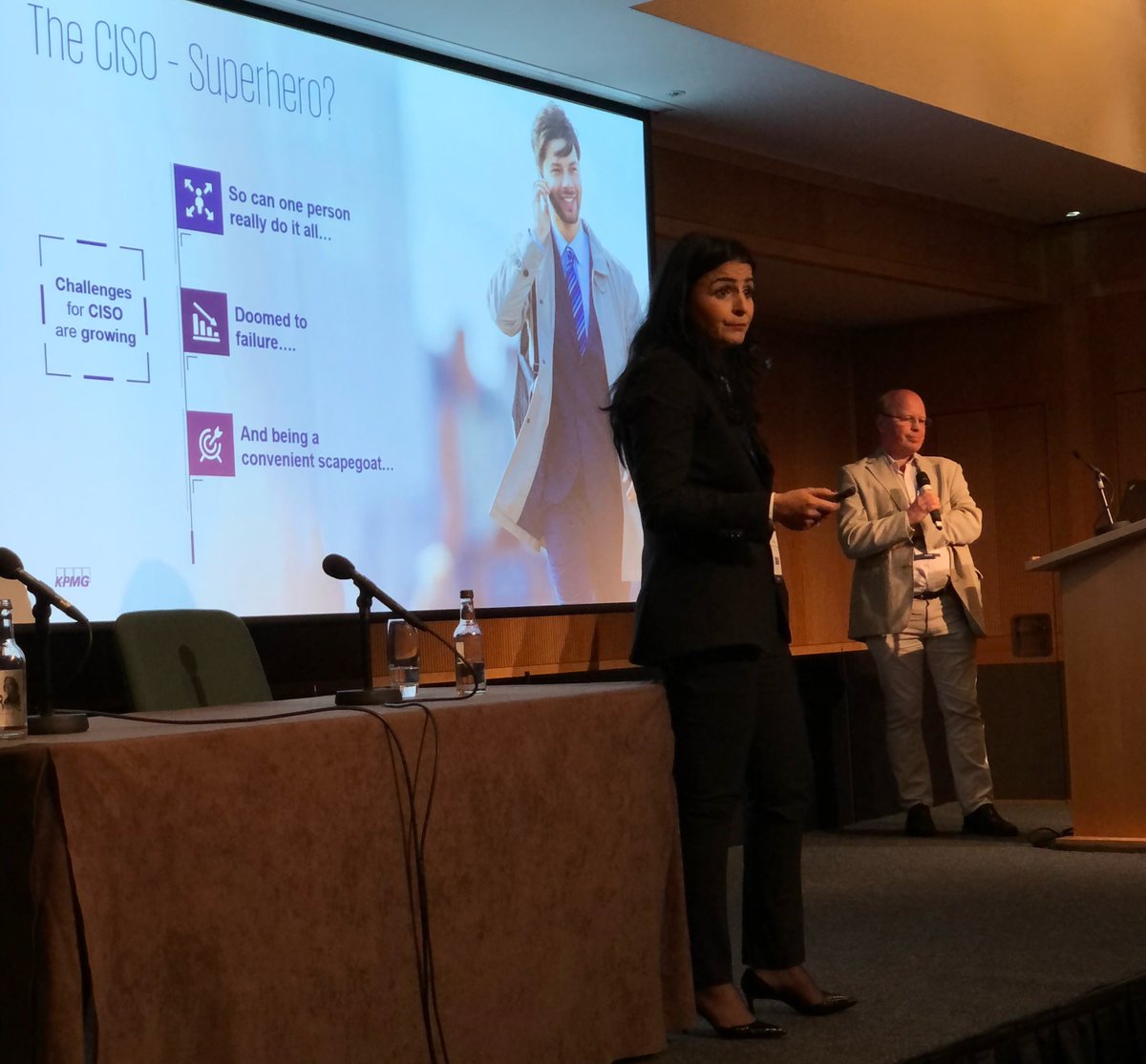 KPMG_Ireland's tweet photo. Some highlights from today at #ISFCongress2019 #ISF30 - We're delighted to support the 30th annual event bringing together over 1,000 of the world's #CyberSecurity leaders to Dublin #KPMGCyber #PolePosition https://t.co/VOp1rVrz8G https://t.co/GgbFZOHF1d