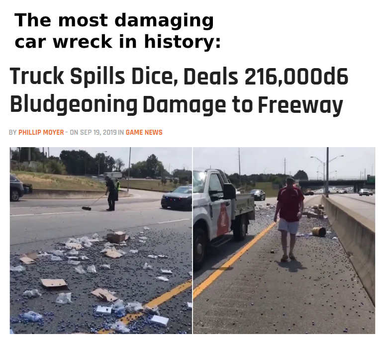 BrianRaif's tweet photo. #ActionForged Your daily dose of #TTRPG #DnD #SAVAGEWORLDS #PATHFINDER #MEMES
https://t.co/jvbCLdHHf4 https://t.co/nrAlmwXYBC