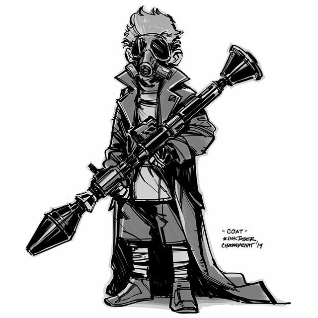 choonhachat's tweet photo. Day 27⁠
⁠
#inktober⁠
#inktober2019⁠
#procreate⁠
⁠
#choonhachat⁠
#experteezzz⁠
#bruteforcemethod⁠
#conceptart #postapocalypse #scifi https://t.co/scohImAg67 https://t.co/ylD3VWOMyk