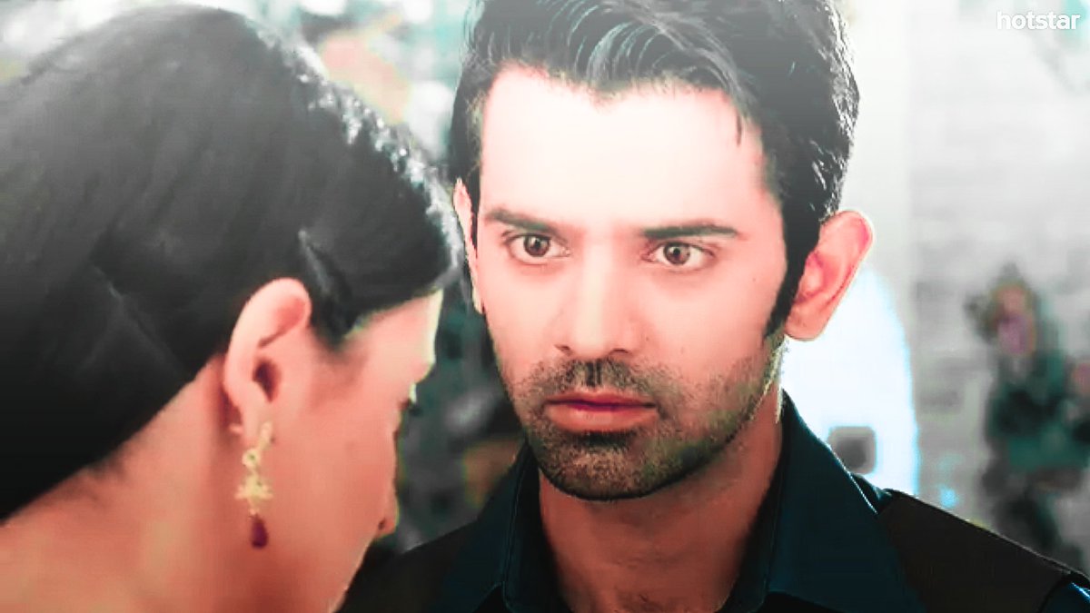 A: Khushi meri sagai ho ya na ho. Kal ho ya ek saal baad ho. Tumhein usse kya faraq padta hai?K: Aapki sagai ho ya na ho humein kyun faraq parega? Suna aapne humne kya kaha humein koi faraq nahi padta.She was more or less convincing herself rather than him. #IPKKND  #Arshi