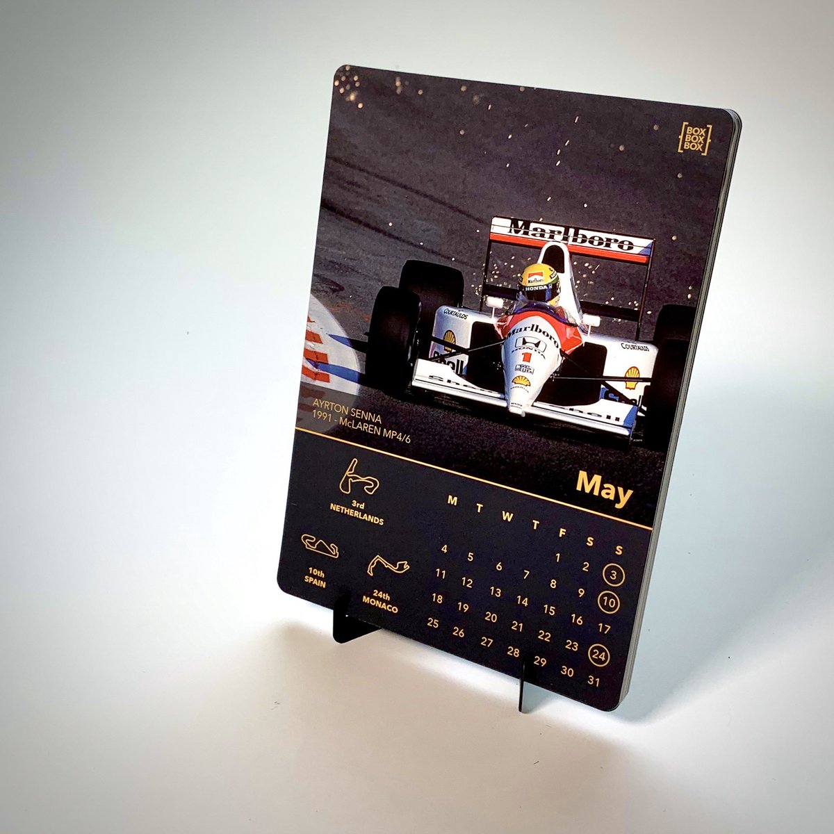 You've worked hard this month, so why not treat yourself to the most beautiful Grand Prix Calendar

Unique design, and incredible Cahier Archive photography of the Greatest Drivers in the history of @f1 and all the 2020 race dates

See more here --> grandprixcalendar.com