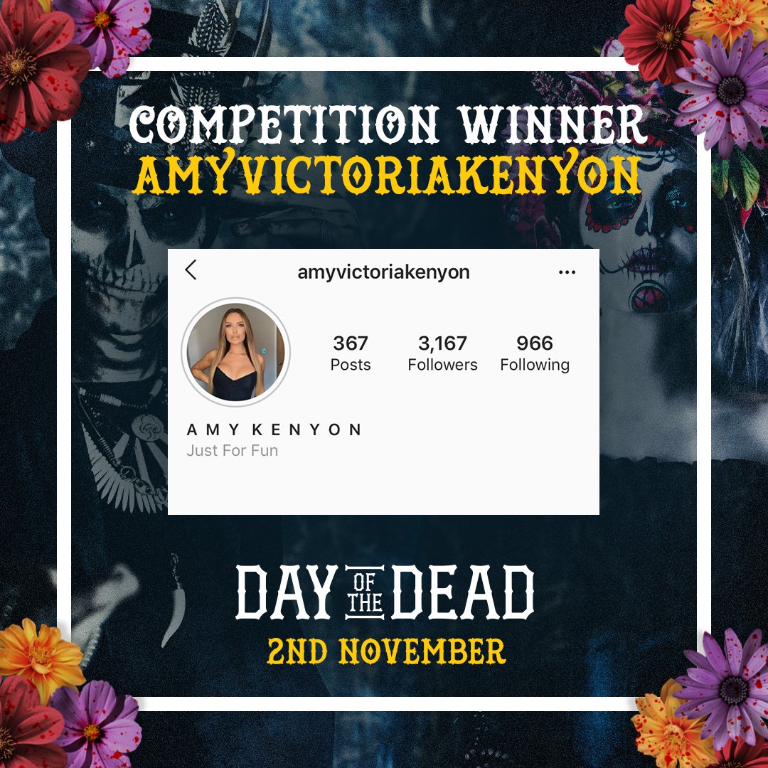 A HUGE congratulations to our second winner of FOUR FREE VIP TICKETS to our 2019 GRAND FINALE PARTY on the 2nd of November! 🎈🍻

🏆 Amy Victoria Kenyon 🏆

We will inbox you to arrange your prize! 👻
farmaggedon.co.uk/day-of-the-dea…