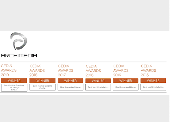 ArchimediaME's tweet photo. We're proud of our consistency. @CEDIA #excellence #5yearsinarow https://t.co/SQNd453gJW