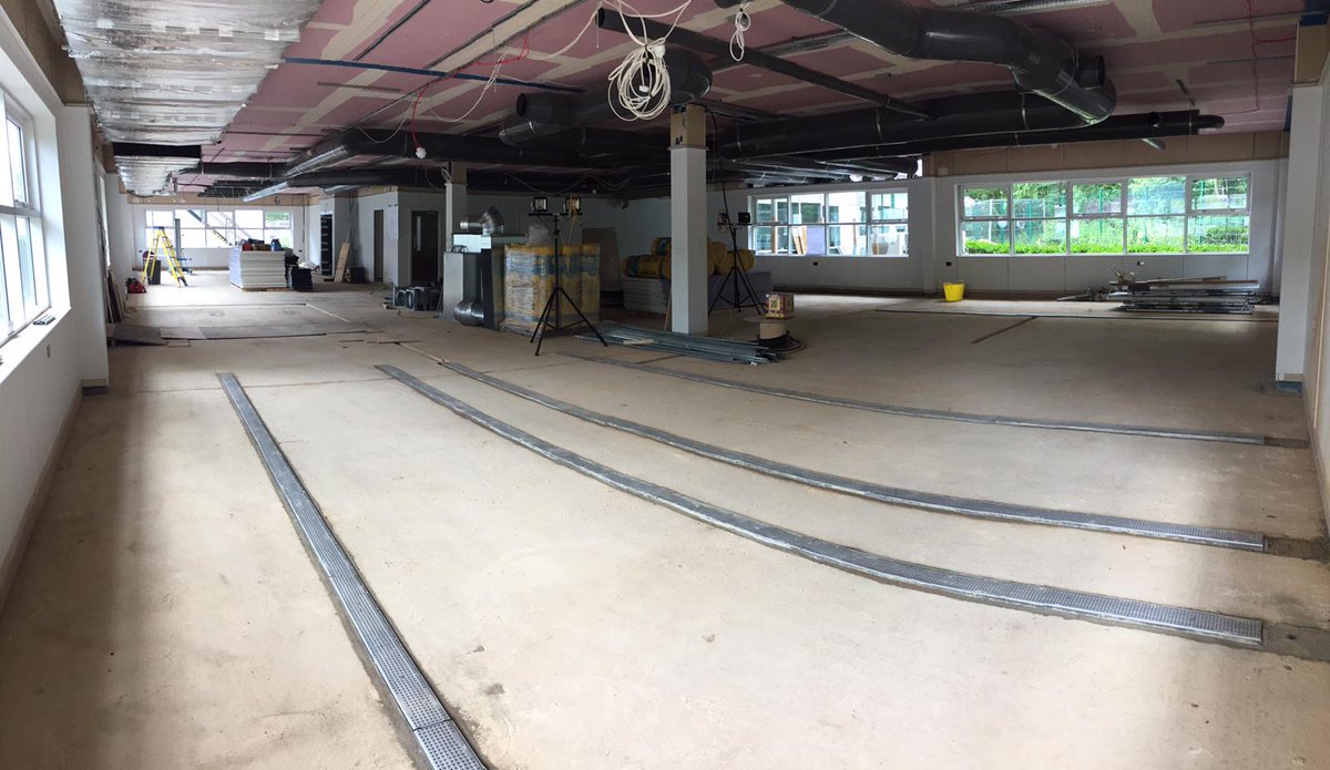 PartridgeInt's tweet image. Turning a two-floor building into laboratories #partitions #suspendedceilings #flooring #laboratories at Chemetall