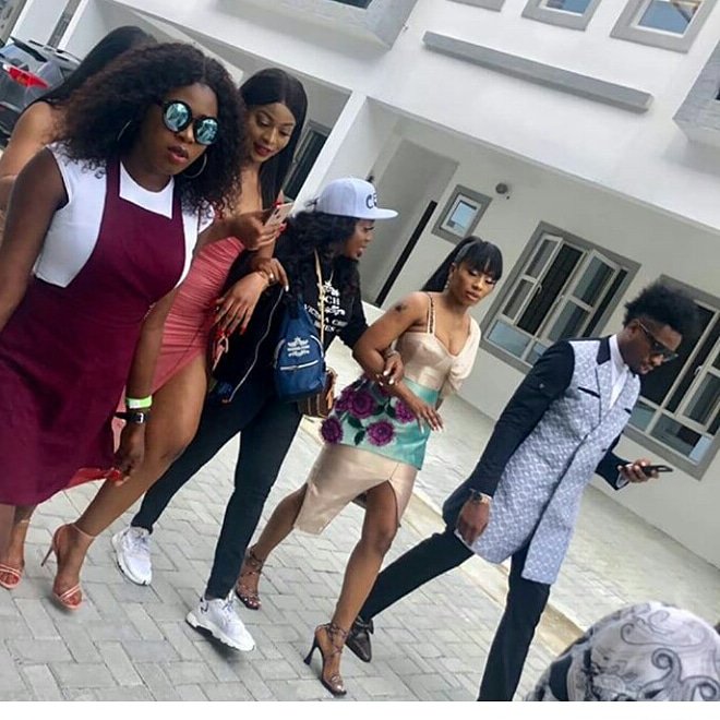 Selma26105317's tweet image. Merike were the show and still they are peppering us outside the house #bbnaija #MerikeForLife