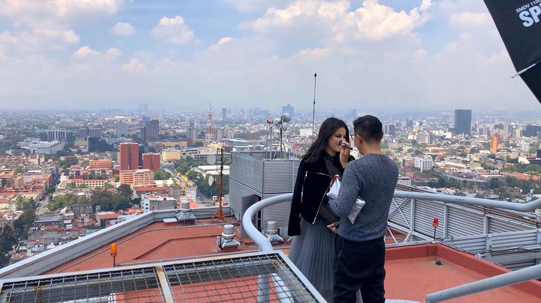 SiteRBDNews's tweet photo. 📷 makeupbyponcho: Desde las alturas 🏙 #backstage #fotos #redcarpet #clubreforma #makeupbyponcho💄 https://t.co/mf0SS3NmoM