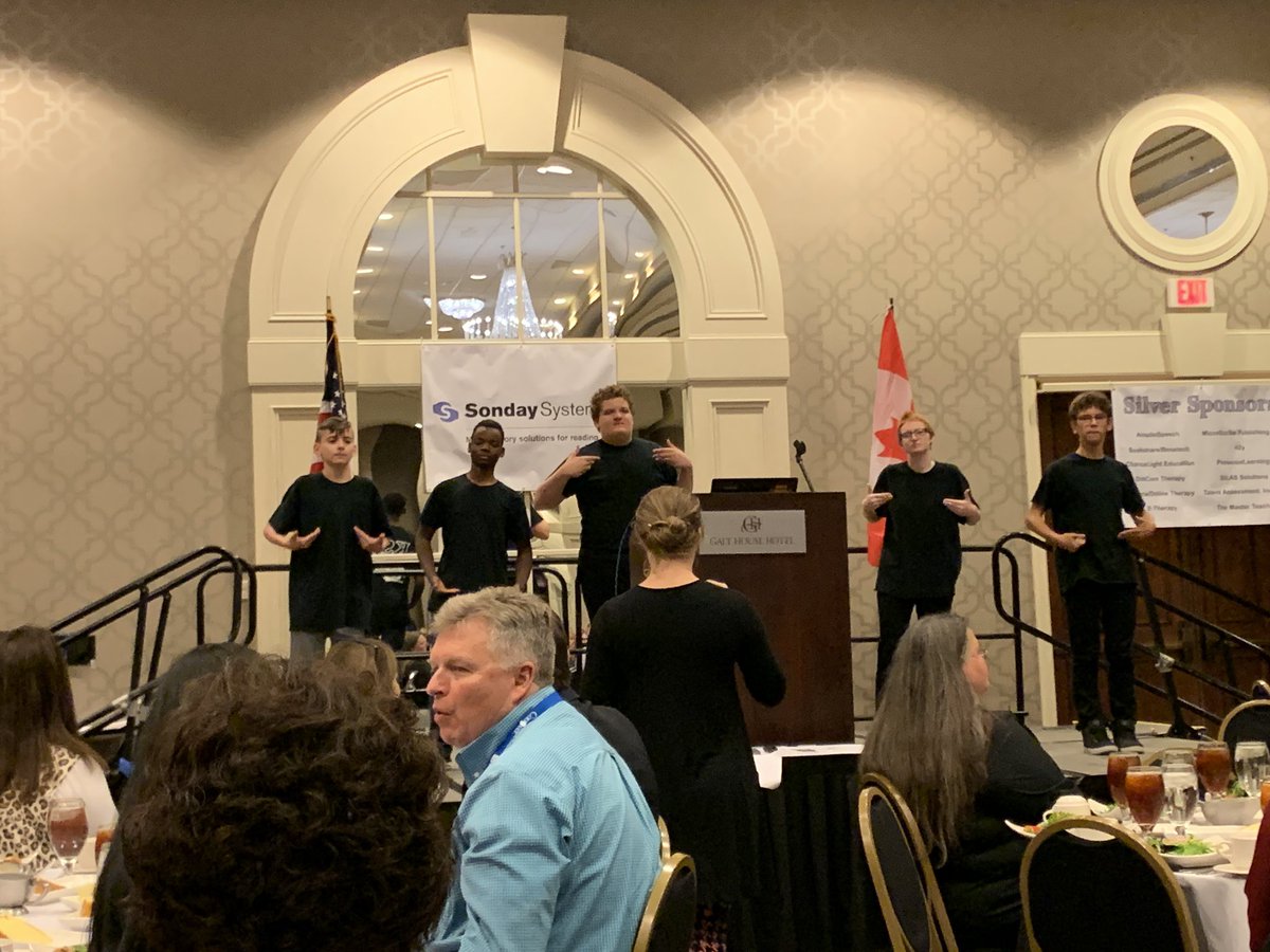 🤟The Kentucky School for the Deaf choir signing “This Is Me” to kick off  #casenasdse2019 🙌🙌