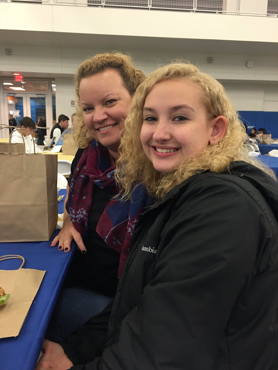 Charger Lunch!  <a href="/UNewHaven/">University of New Haven</a> #ChargerVisit
