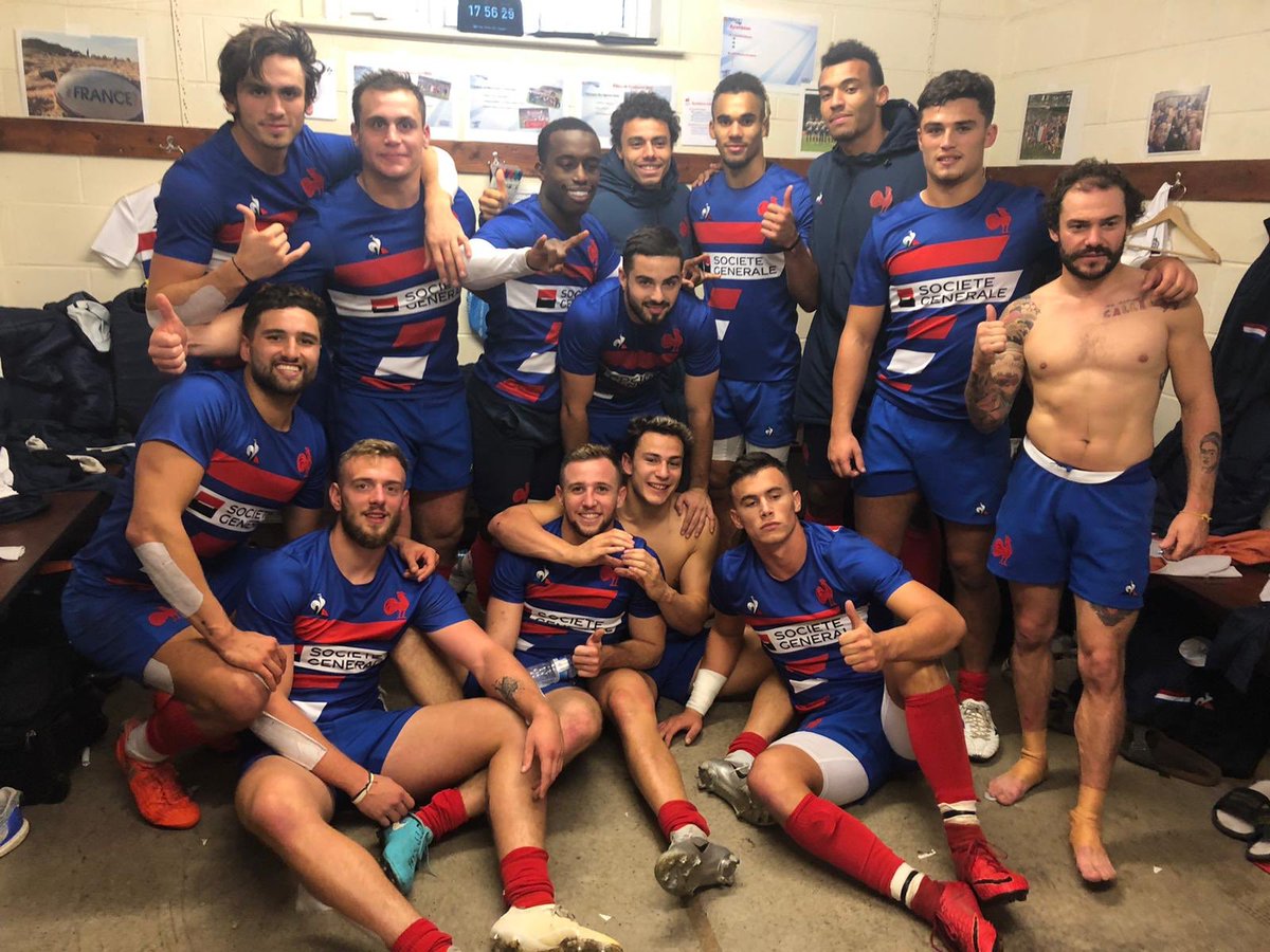 🥉 En préparation pour la prochaine saison des @WorldRugby7s, les Bleus de #France7 ont décroché une belle 3e place à Chester derrière l’Irlande et l’Afrique-du-Sud ! Bravo les garçons ! La préparation continue !