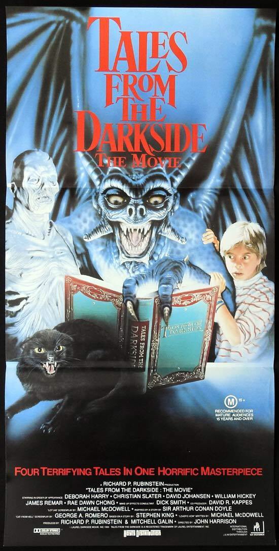 Instead of making my usual pairing recommendations for BODY BAGS I am hoping my next film another horror anthology will fit the bill. Up at number 22 TALES FROM THE DARKSIDE THE MOVIE.