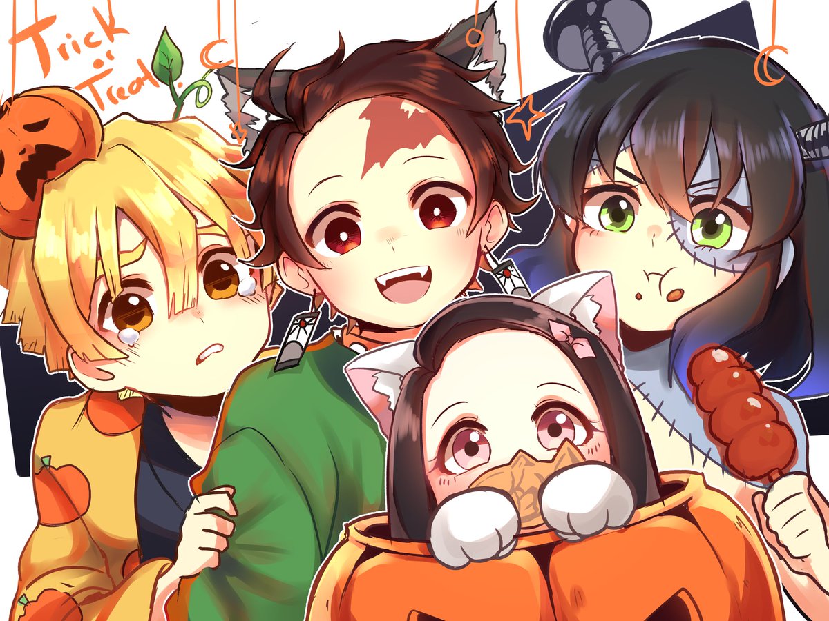 #鬼滅の刃(early) happy halloween! 