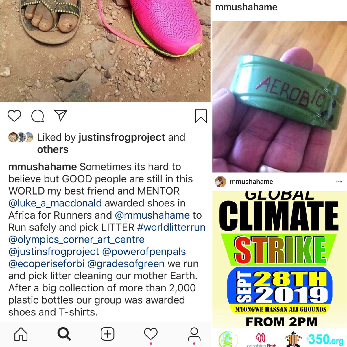 ModouHub's tweet photo. To mark the date. Sunday, October 27th, 2019. @Kishoka9 #WorldLitterRun #NoOcean #OneLove https://t.co/xle2j9jIdz