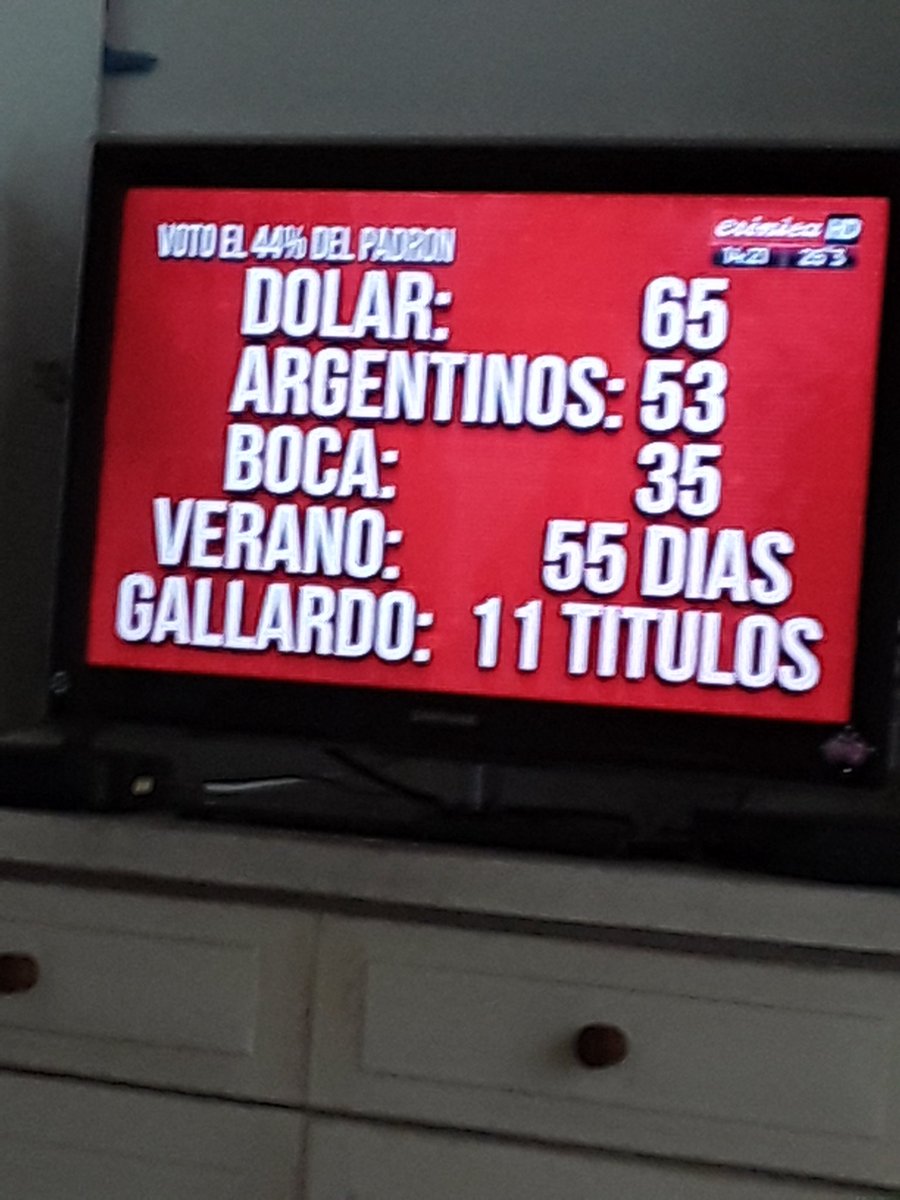 ugemitch's tweet image. Crónica recien