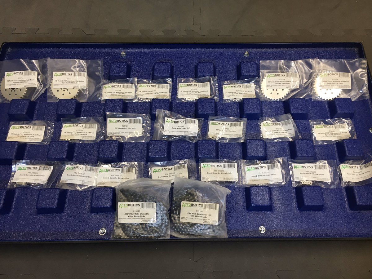 We are so pleased to have won a grant from <a href="/Actobotics/">Actobotics®</a> for this year’s FTC season! We just received our first shipment and can’t wait to start assembling our robot! #actobotics #skystone #omgrobots