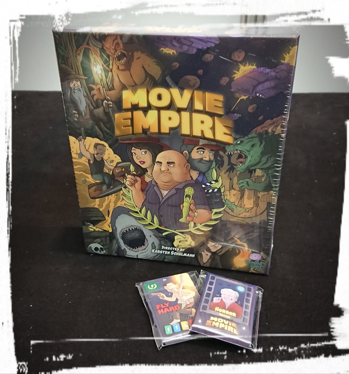 AntoniaTootill's tweet image. Thank you so much to @erklaerpeer and @StimulusGames for kindly giving me a copy of #MovieEmpire! It looks absolutely brilliant and I can't wait to give it a try!

#SPIEL19 #boardgames #tabletop #tabletopgamer #games #game