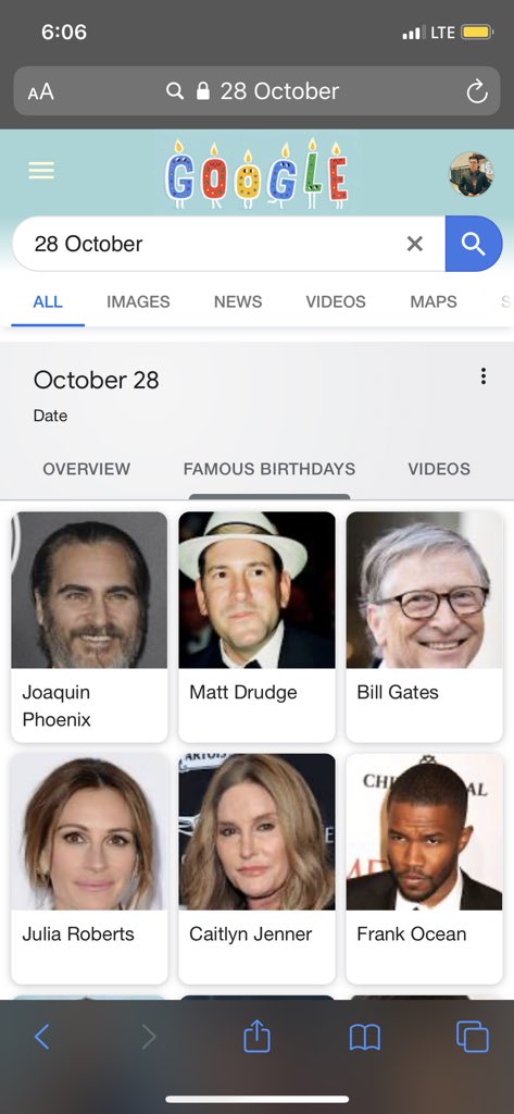 Happy Birthday to me! Happy birthday to     