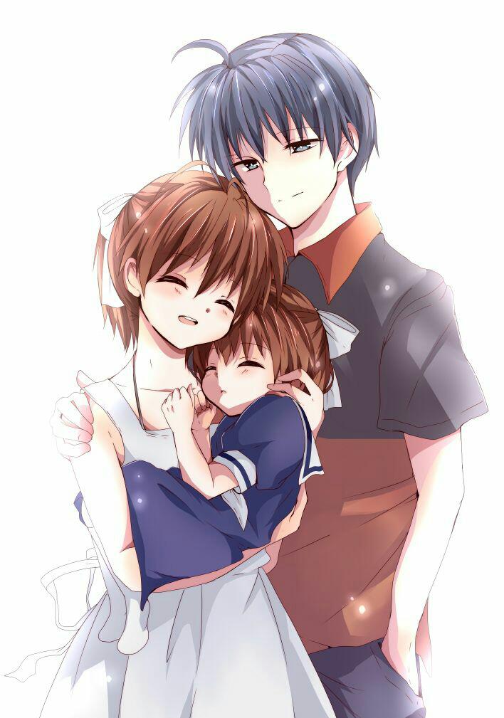 SensitiveRanger's tweet image. Be the one who you would admire. Be someone who can be loved.
Be someone who deserves love. 
#CLANNAD #anime #family