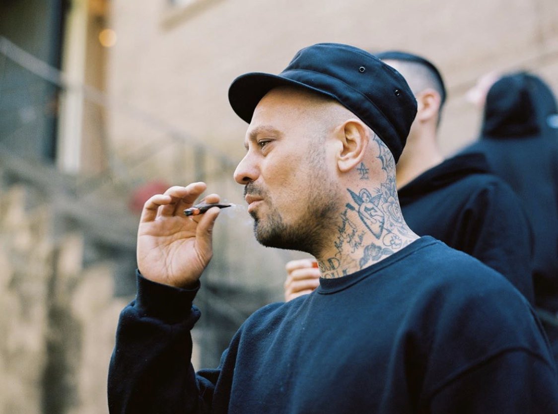 “I walk around with my mind blown in my own fuckin zone
'Cause one day you're here, the next day you're gone” -PimpC Photo: <a href="/david_ka/">David Kastilo</a> <a href="/motionfamily/">Motion Family</a> #EastAtlanta #Contax645 #120mmFilm #Zeiss