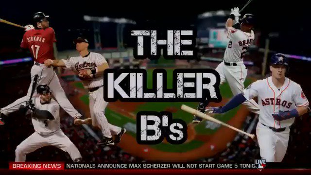 MLB Network on X: A new wave of Killer B's 💥 @mikelowell25 breaks down  the heart of the order for the @astros. #WorldSeries