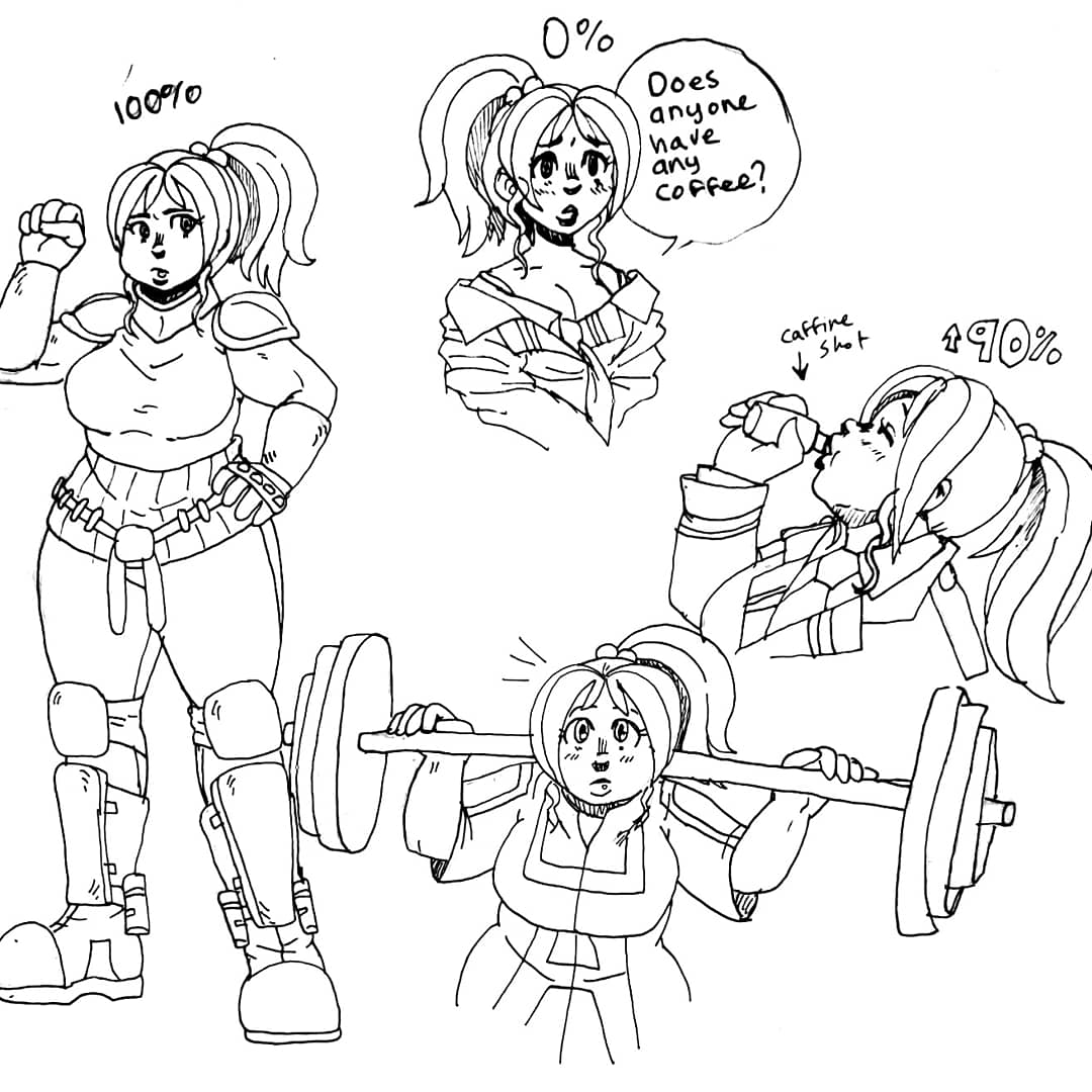 QuirkBig's tweet photo. " Let me give you a Caffine Boost!"

☕ #BNHARP /#BNHAOC
🔞 18+ / Lewd Friendly [Dms only] 
🎨 All Oc art is mine
🃏 Shitposting/serious 
👩‍💻semi-lit
🥰 Multiship [with chem]
🍾 Muse age range 16[U.A]-21[Pro]
👇Muse info in replys. 

 💞Thank you for any retweets  and follows💞 https://t.co/eafevBCQ50