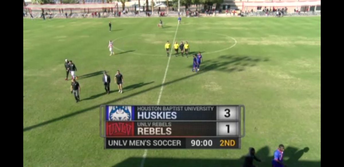 dre342's tweet photo. @WACsports @HBUMSoccer Wow, #WAC #GOTW. Congratiolations Jordi Cobo#17 and HBU Huskies. Well done. https://t.co/uPc4jufLE7