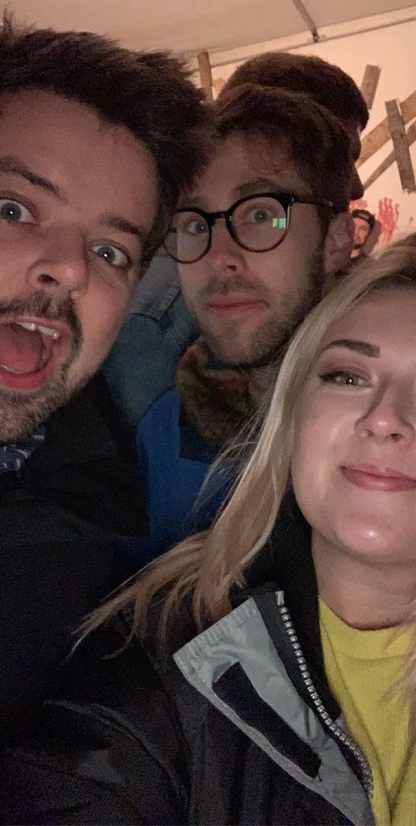 Had great fun at <a href="/FearAvonValley/">Fear Avon Valley Scream Park</a> this evening! 
I was brave and went in ALL the mazes! (And they were v scary) 👏🏼🤡