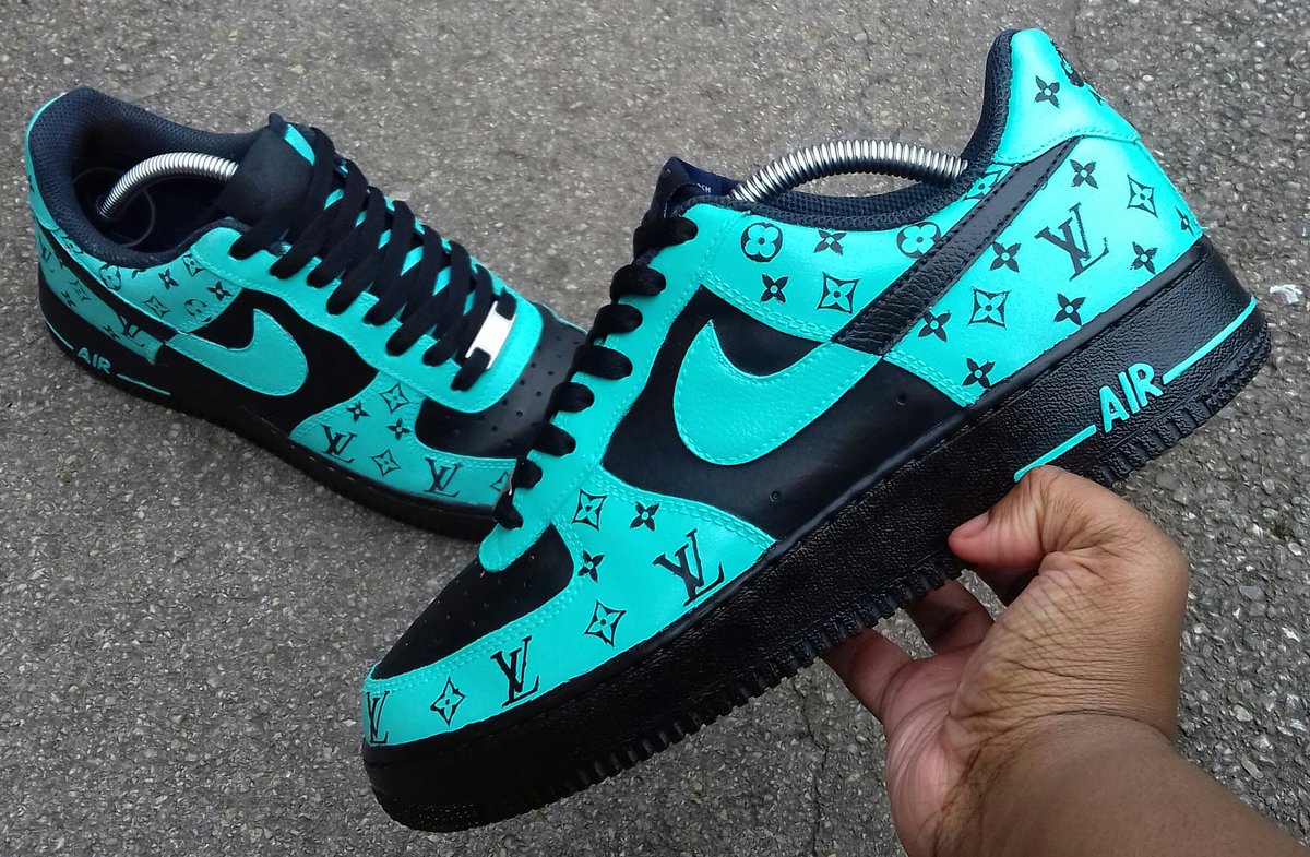 louis vuitton stencil for air force 1