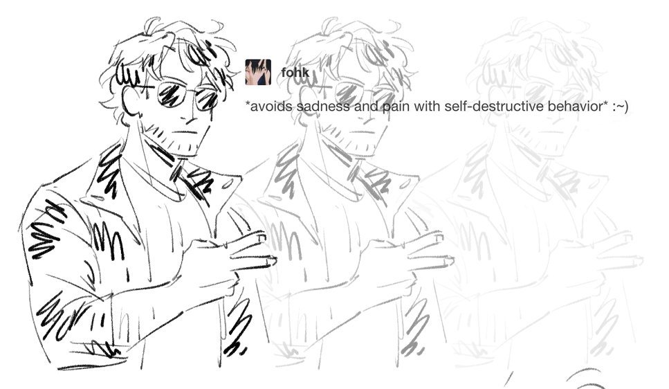 (ocs) am feeling so sick today but i need tot keep churning the art before the weekend is over