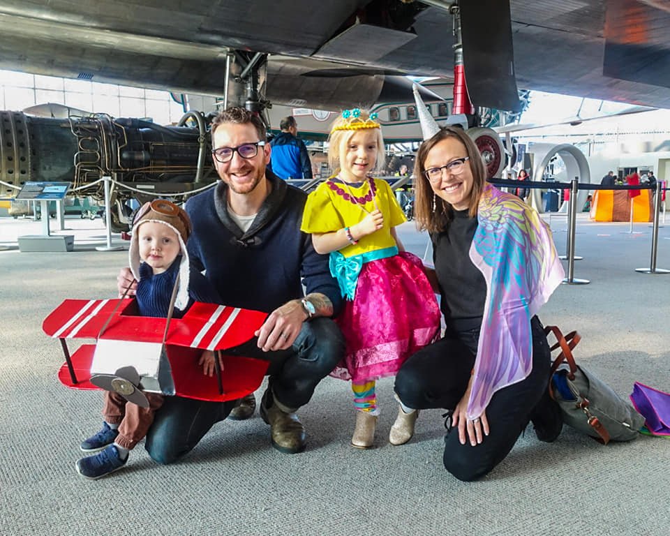 museumofflight's tweet image. Museum of Fright is happening today! So many creative costumes (especially this little red Biplane!) #museumoffright #museumofflight #halloween #halloweenfestivities #costumes