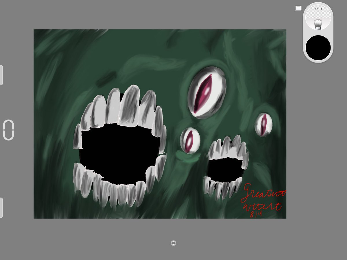 greatestartist1's tweet photo. #spookysjumpscaremansion #specimen2
I did some fanart of a slimy boi from Spookyβs Jumpscare Mansion! https://t.co/M6LGMW2BVS