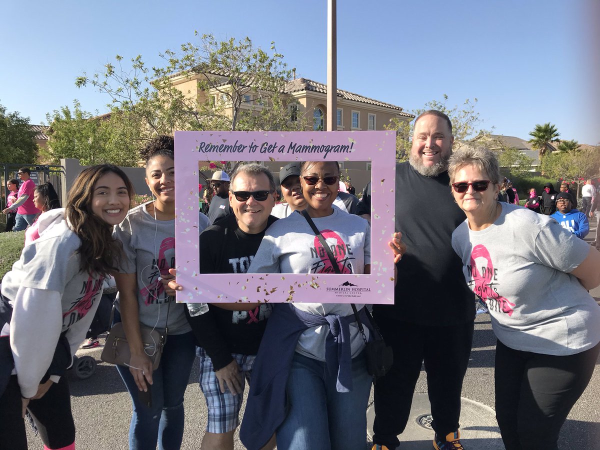 Daniele4mayor's tweet photo. This Team right here♥️♥️♥️ For us it’s personal, we each have our reason why we walk...We HATE cancer. Making Strides for Breast Cancer, walking to celebrate our survivors and to honor those we have lost.@Daniele4NV https://t.co/MgCqxYbrVz