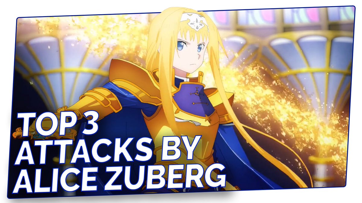 PunishableAnime's tweet image. 🔥Check out my new video about Alice Zuberg!🔥
youtu.be/kxW0ZYmWA3A