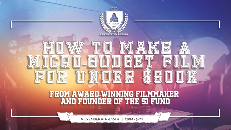 atlfilmsociety's tweet image. On a tight budget? Naomi McDougall Jones teaches all of the micro-budget film info that it took her two years of asking people for coffee dates to learn when making Imagine I'm Beautiful. Register today to begin.
ow.ly/GHz550wRANH
#500k #microbudget #indiefilm #makeamovie