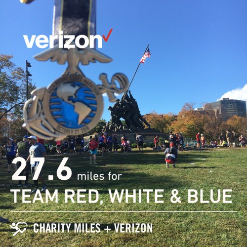 Betsycelia's tweet photo. RAH!!!! 27.6 @CharityMiles for @teamrwb. #MissionAccomplished #RunForDeckard #DJTAIBAI #DaughterOfAMarine #<319 https://t.co/wQNbf0guQ1