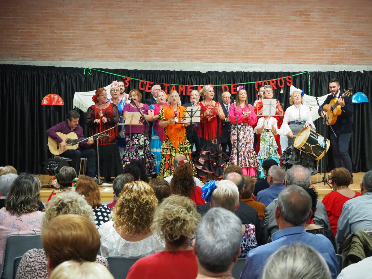 En la tarde de ayer, el coro de nuestra Hermandad participó en el 3er Certamen de Coros organizado por la A.H.A. de San José de Abrucena en Terrassa.