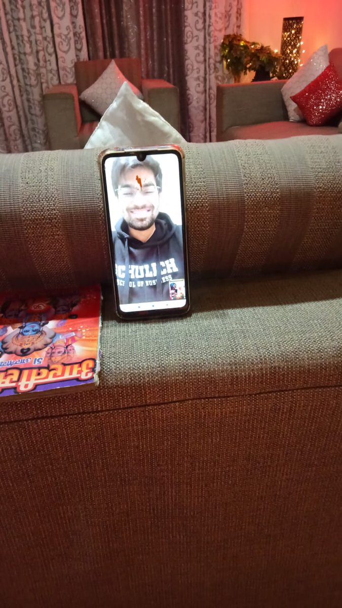 akashthisside's tweet photo. Even though I am thousands of miles away, I love how technology makes my world a familiar place #HappyDeepavali #cx19 #Toronto https://t.co/ikc2Sr0SUK