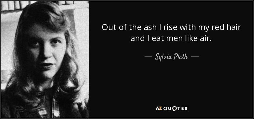 Happy birthday Sylvia Plath 
