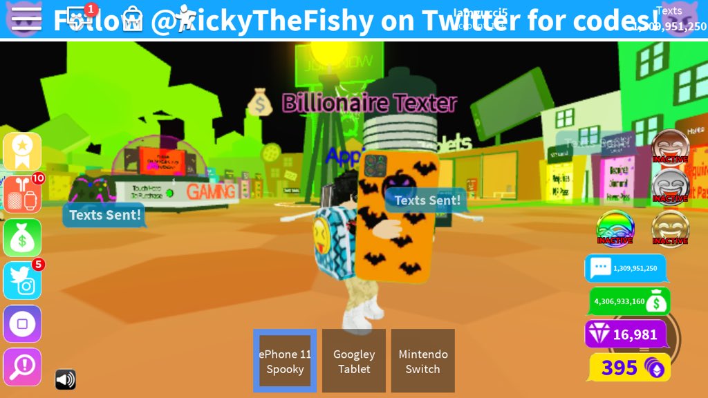 Ricky On Twitter Halloween Has Come To Texting Simulator New Halloween Quest Hop Through And Complete It Spooky Ephone 11 Prize For The Quest Ghostly New Bigger Map