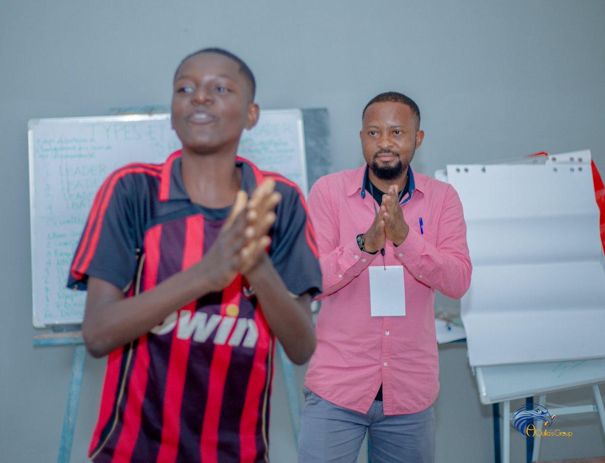 Aquillasgroup's tweet photo. La première session a portée sur le leadership dans lequel les ados ont appris sur les types et styles de leadership ainsi que les qualités d'un bon leader. @unjhro @UNICEFDRC @UNFPARDC 

Avec @thioyeziz @SennenHounton @DeniseNyakeru @AwaNdiayeSeck1 @NicolasJSimard @Mervaquilla https://t.co/wZlZhVtdRa