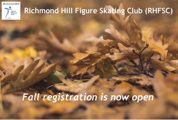 RHFSC's tweet image. RHFSC Fall registration remains open. Spots available in limited sessions. Come skate with us