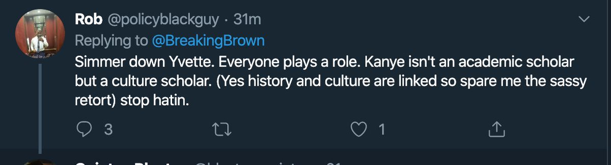 MONTYOG's tweet photo. @BreakingBrown we got another one.
'my uninformed opinion is equal to a factual position predicated on study and critical examination.'
catch the intro ?? the assumption that the his lack of self control is a shared one #GTFOHWS
#MissMeWithBS https://t.co/0e8eFpMGKB