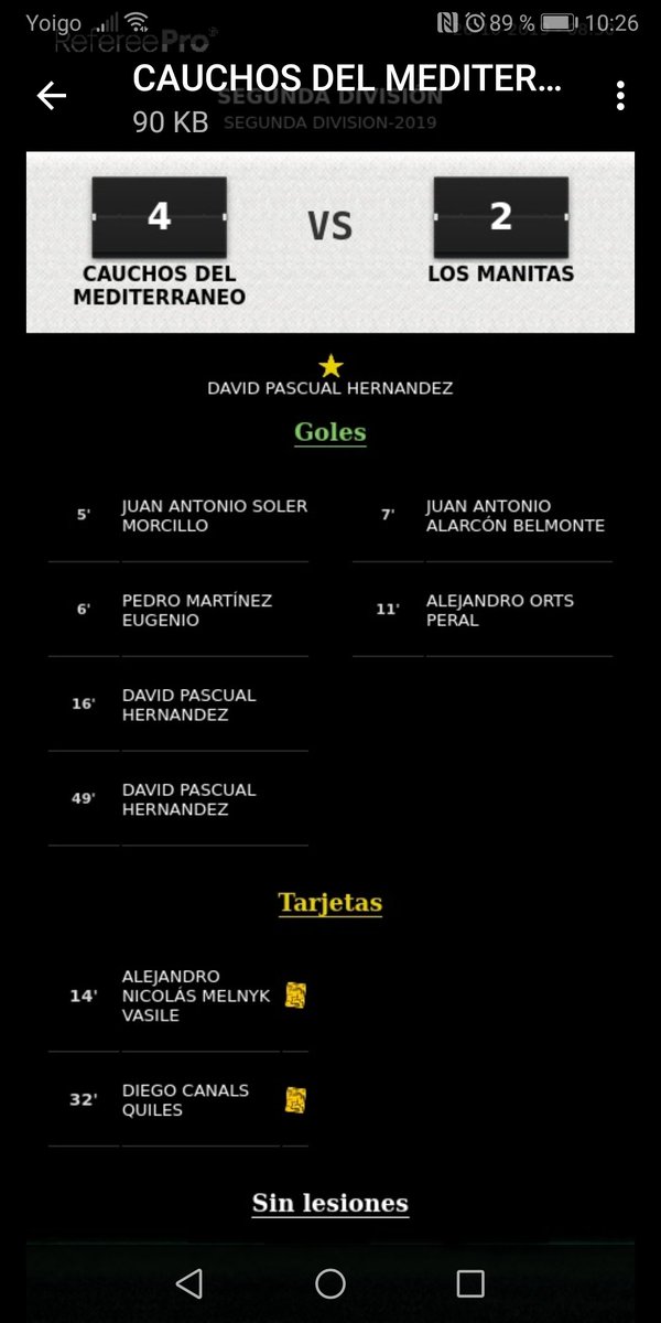 Nueva victoria que nos hace mantenernos en los puestos de arriba. Partido que empezamos marcando 2 goles rápidos y en cuestión de pocos minutos nos consiguieron remontar, cosa que nos servirá para ver qué no te puedes relajar ni un segundo en esta categoría tan reñida.