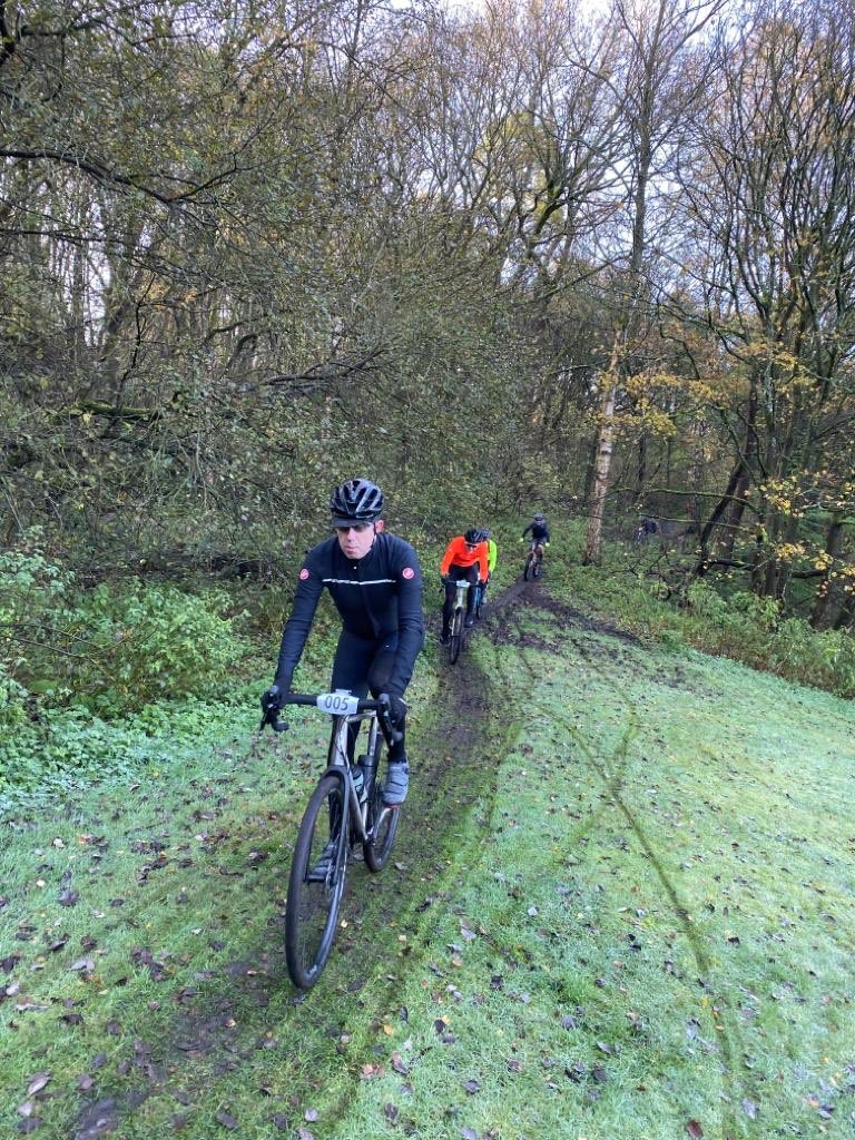Some of the guys got into the spirit of the Falling Leave Rough Ride today. Not without drama! Lots of punctures for @marrendoore and comical bails for <a href="/Lawton_Times/">Matt Lawton</a> and <a href="/damoando/">Damo</a>. Great snaps from <a href="/philedhatton/">Phil</a> as always