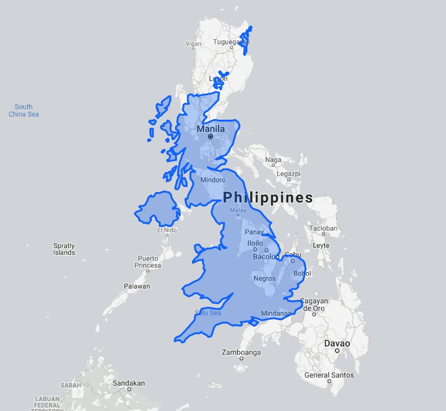 Post script: The Japanese had a huge land based radar network in the Philippines.Check this comparison to the UK's Chain Home System for scale.