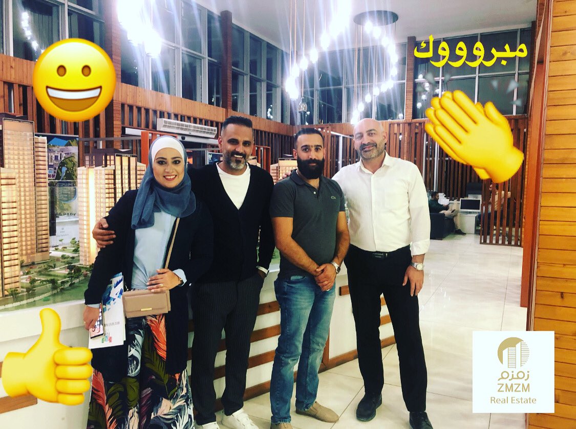 نبارك لعملائنا من الأردن قرار شراء منزلهم المستقبل في تركيا مع شركة زمزم للاستثمار و التطوير العقاري. 

#عقارات #شقق #الشقق #مشاريع #تركيا #اسطنبول #عمان #الاردن #السعودية #دبي #الامارات #قطر #زمزم_العقارية 
#Istanbul #property #realestate #jordan #happy #home