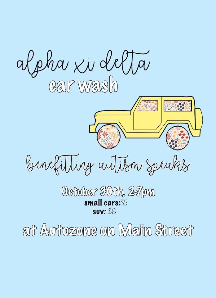 THIS WEEK! Come get your cars washed &amp; help us raise money for autism speaks 😊